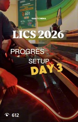 Cover Reel Progress Setup LICS Day 3